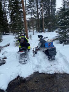 Beartooth snowmobile rescue 9