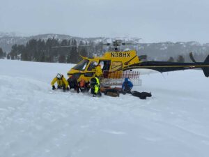 Beartooth snowmobile rescue 5