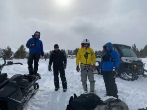 Beartooth snowmobile rescue 4