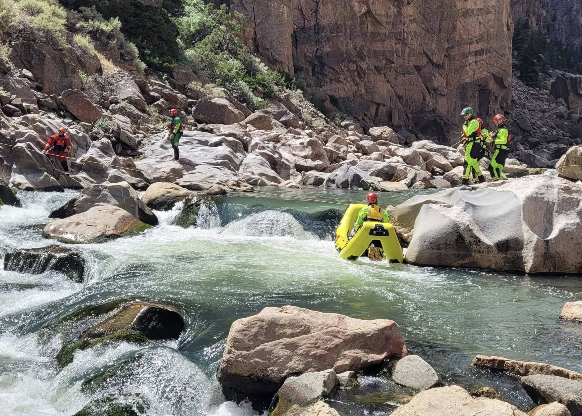 Park County Search and Rescue boat